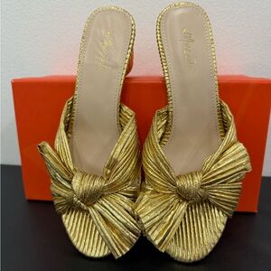 Gold Metallic Women's Shoes